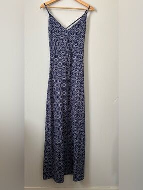 Market & Spruce NWT Navy Floral Strappy Maxi Dress M